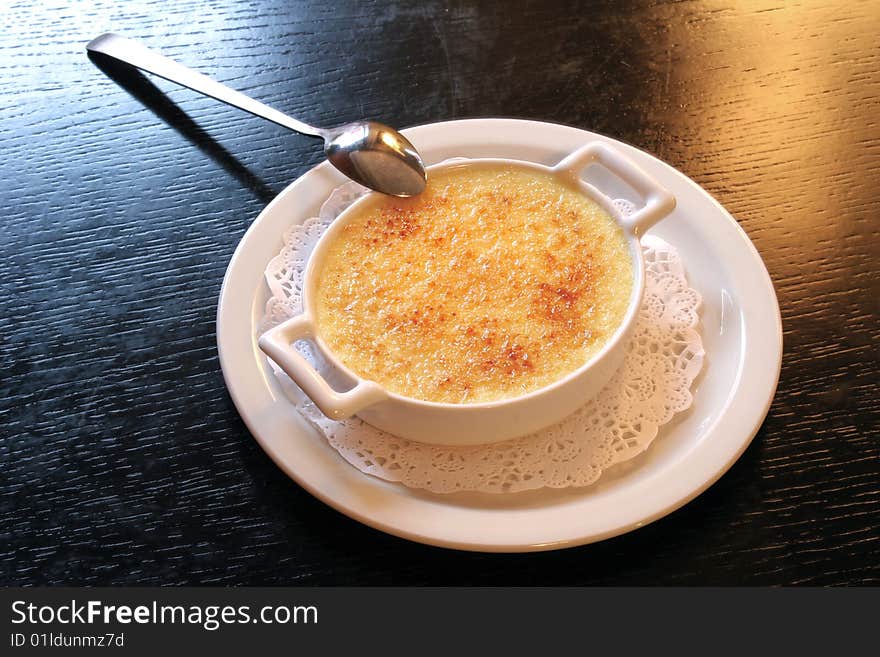 Cream-brule (french dessert)