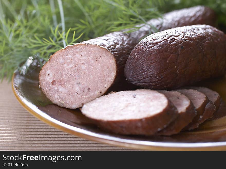 Detail Of Sausages