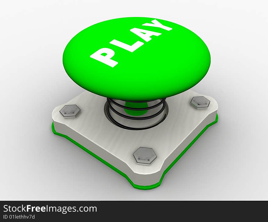 Green start button