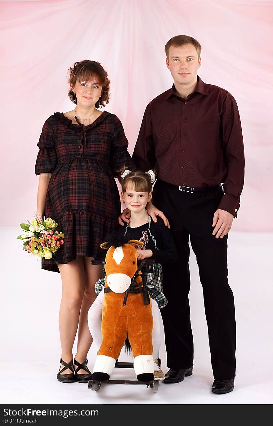 Portrait Of A Young Family