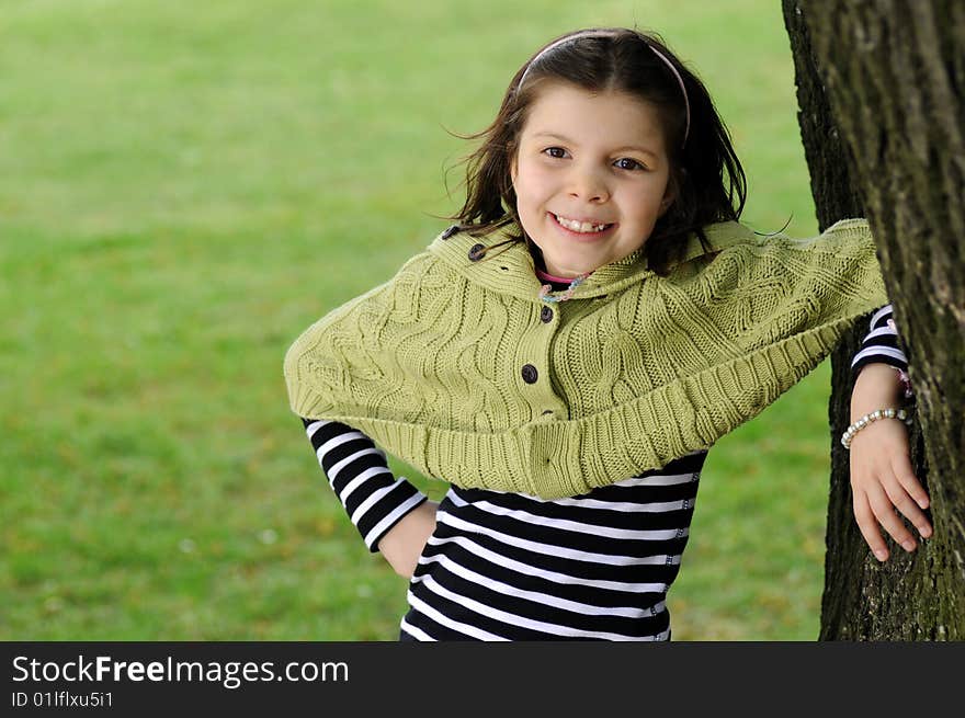 Happy smiling child looking into the camera. Happy smiling child looking into the camera.