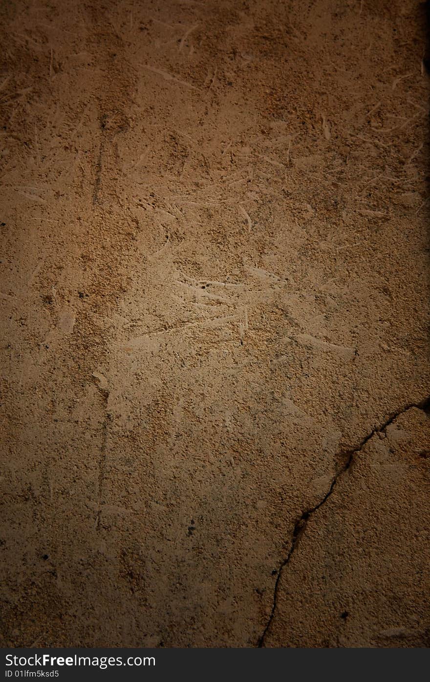 Cracked brown old wall as a background. Cracked brown old wall as a background.