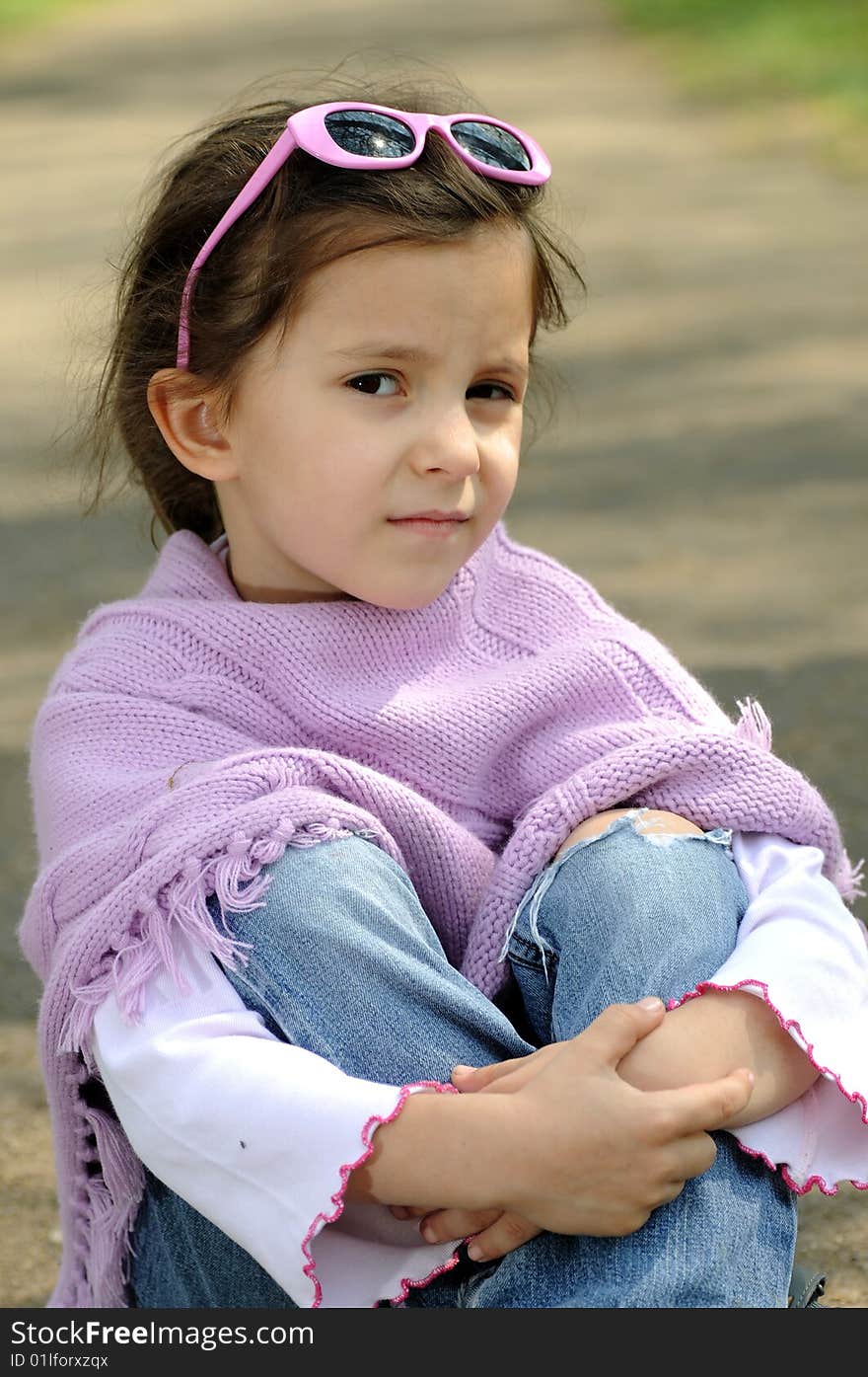 Happy smiling child looking into the camera. Happy smiling child looking into the camera.