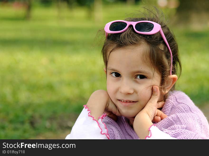 Happy smiling child looking into the camera. Happy smiling child looking into the camera.