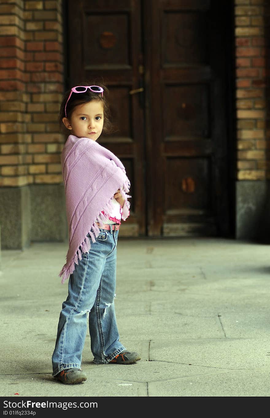 Little fashion girl