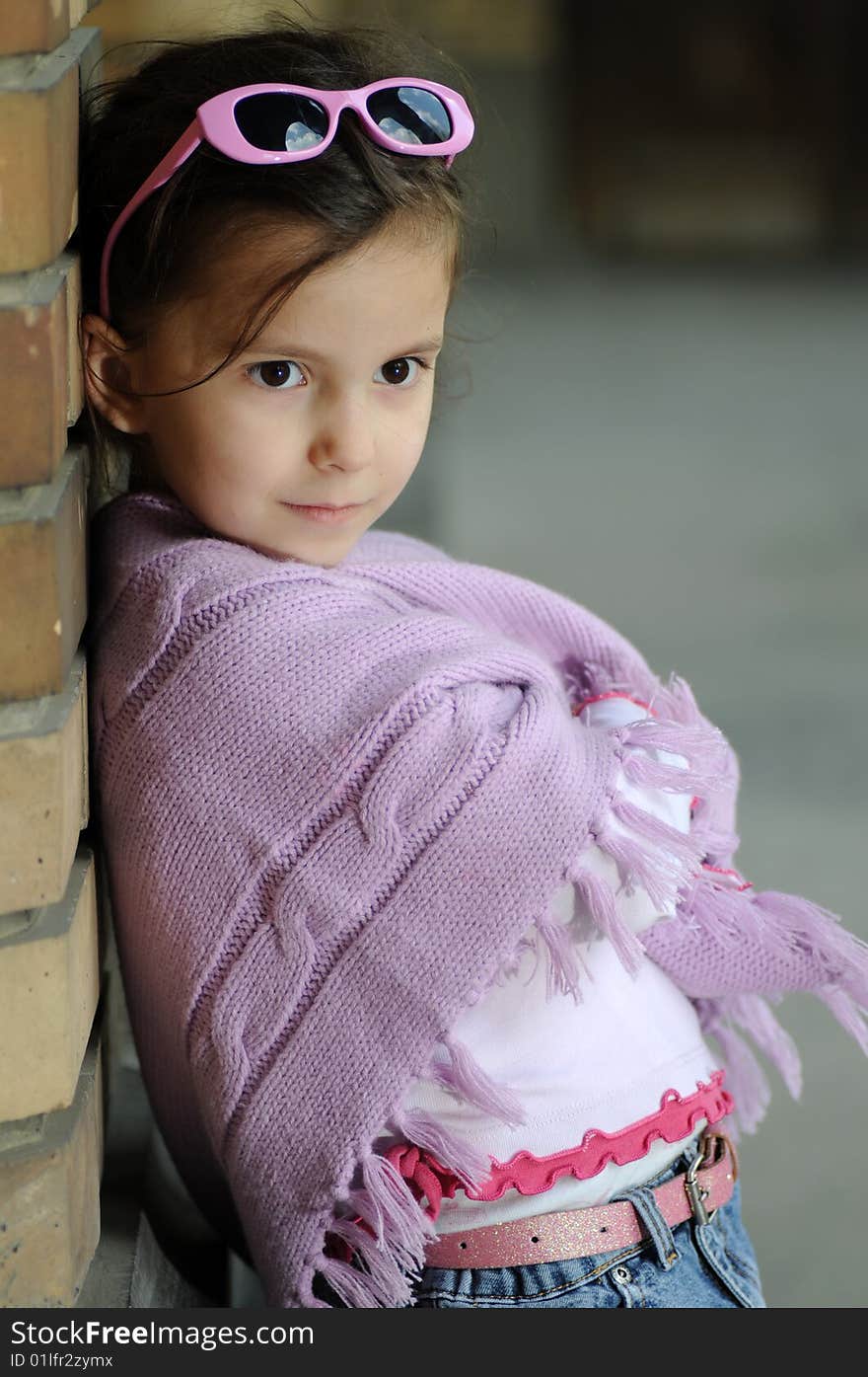 Happy smiling child looking into the camera. Happy smiling child looking into the camera.