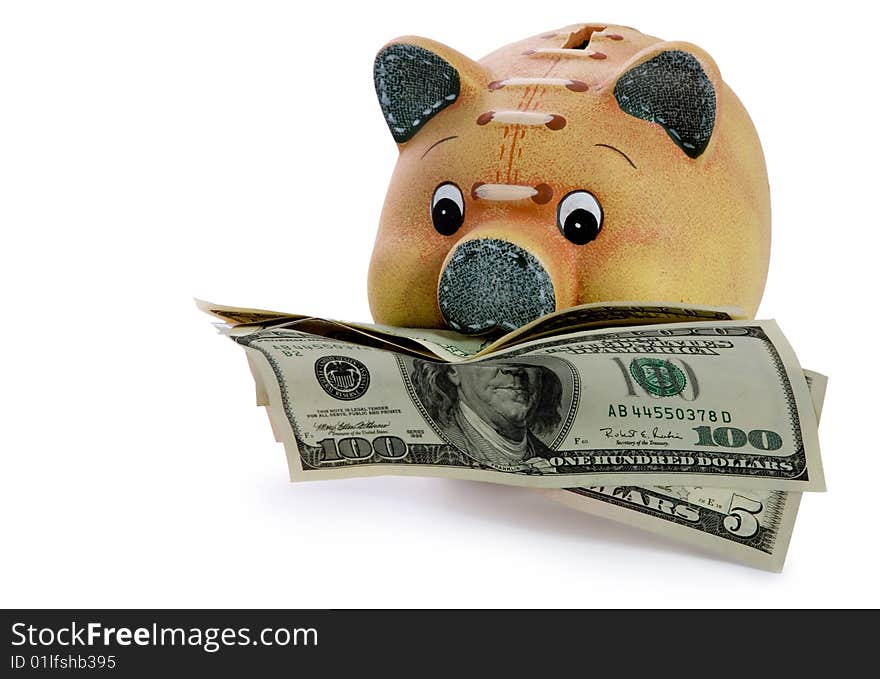 Piggy Bank - Financial Crisis Concept