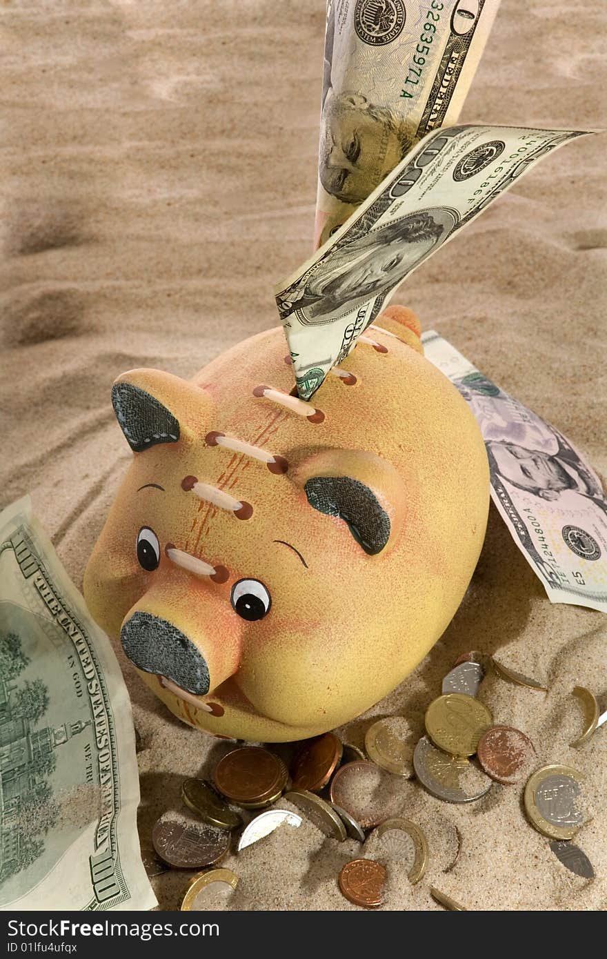 Piggy Bank - Financial Crisis