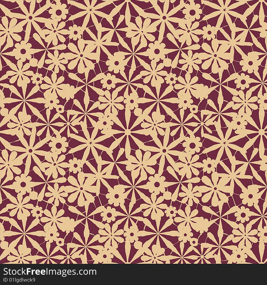 Jointless texture with an old decorative pattern. Jointless texture with an old decorative pattern