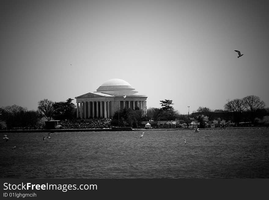 Jefferson Memorial in Washington, DC