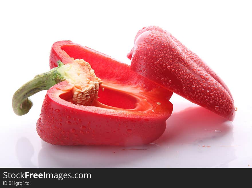 Red peppers