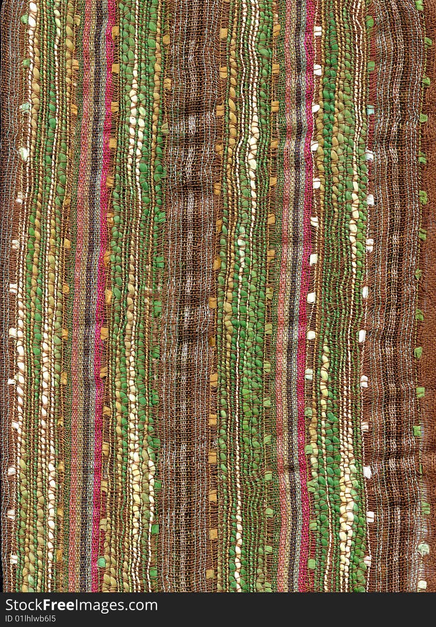 Close up fabric textile texture