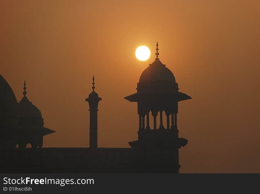 Tower At Sunset