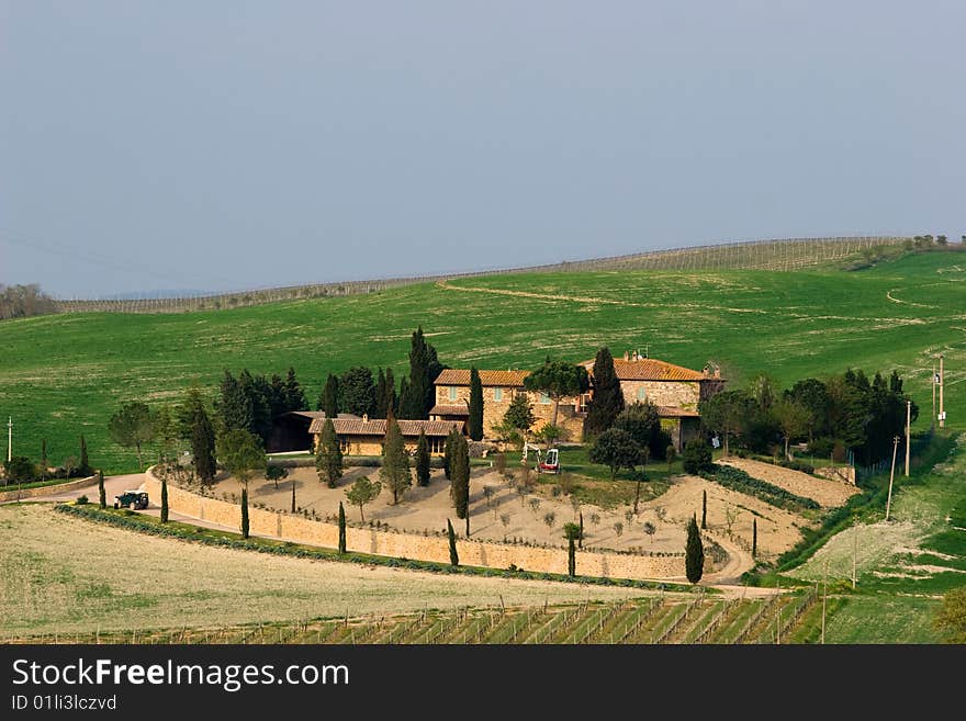 Tuscany landscape