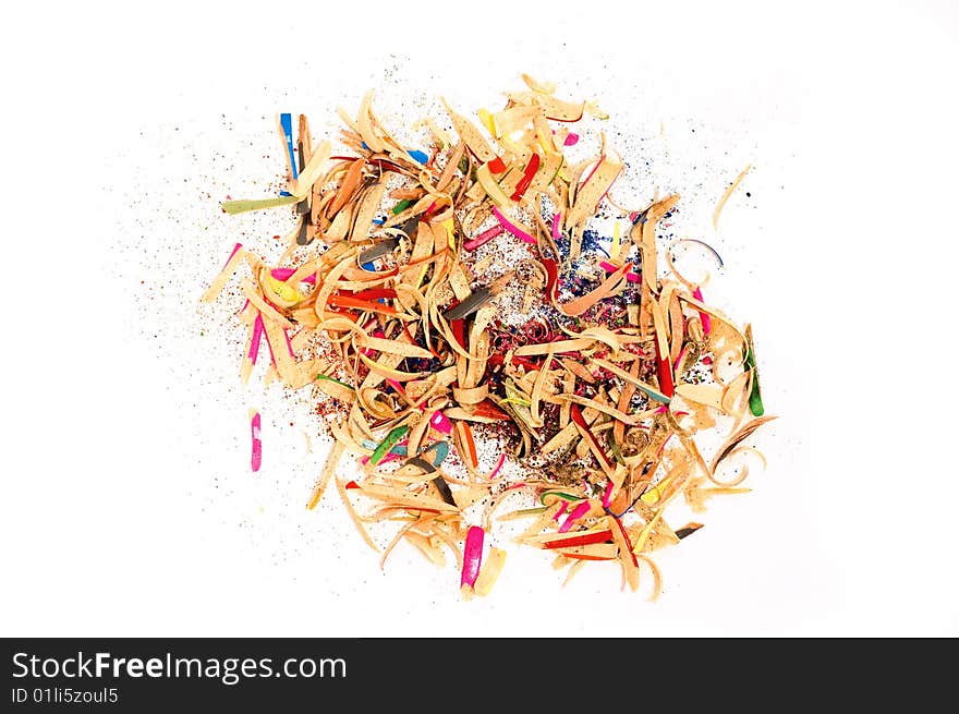 Shavings From A Pencil