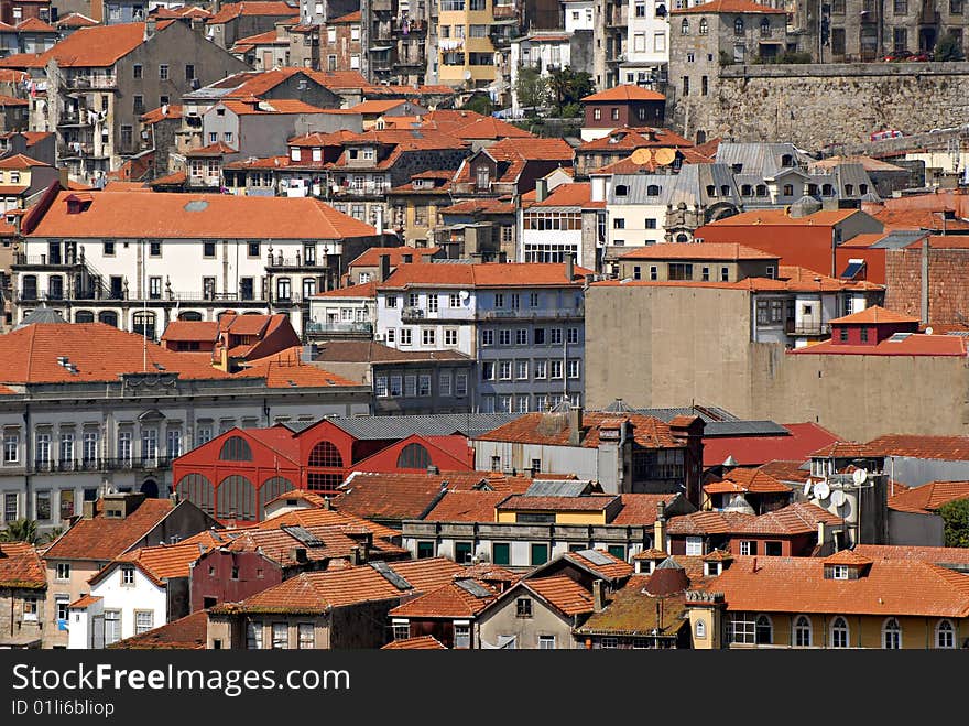 View Of Porto, Portugal.