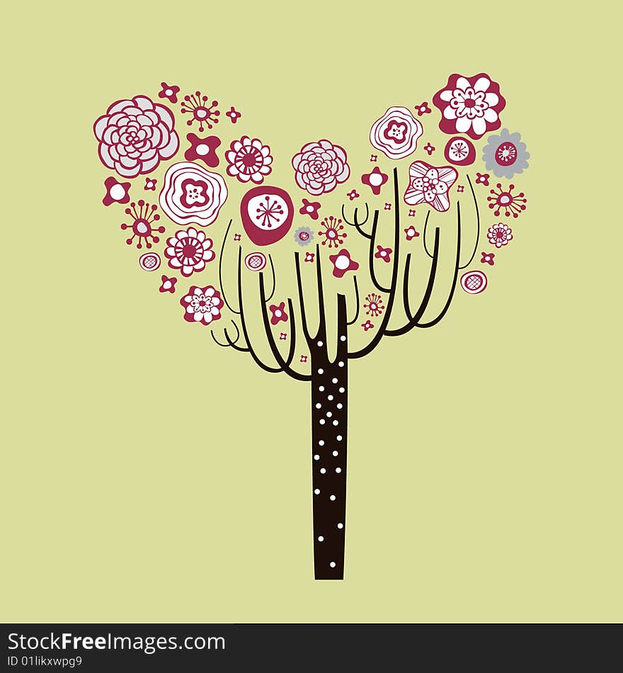 Lovely tree design