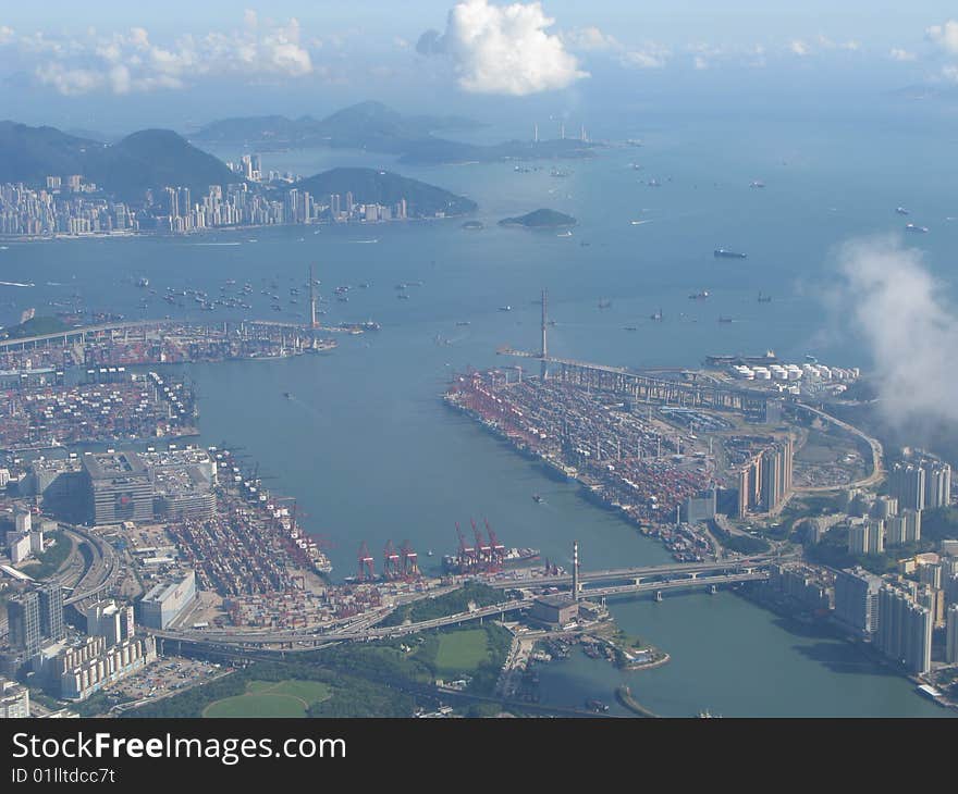 Our city - Hong Kong - viewing from the sky