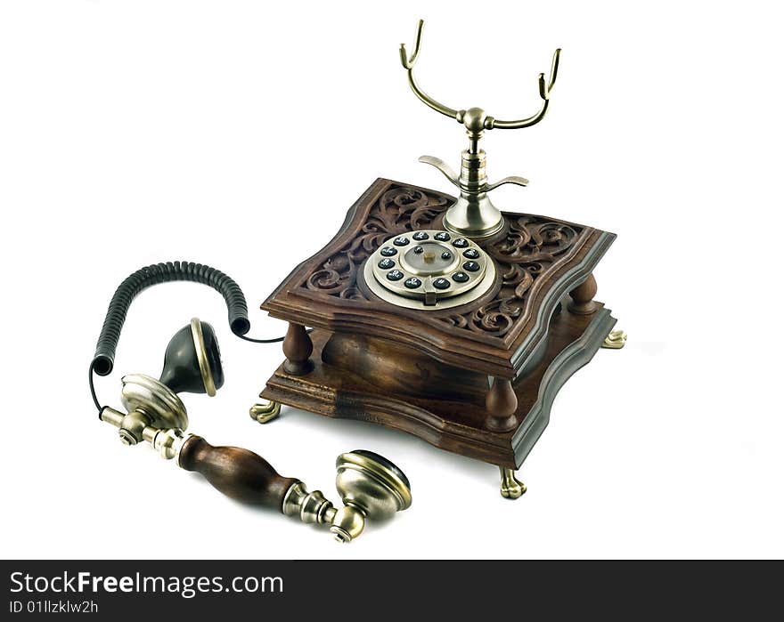 Old-fashioned telephone