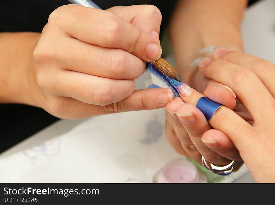 Manicure precedure