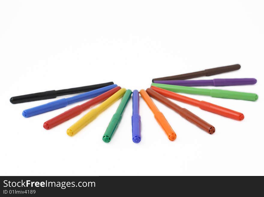 Multicolored Felt Tip Pens