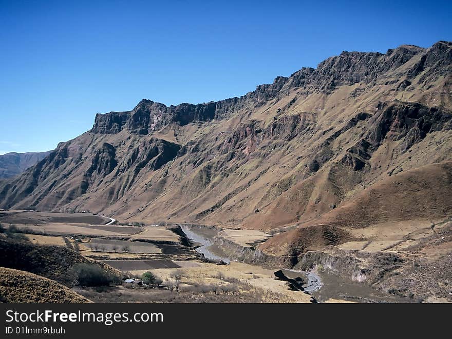 Landscape Near Cachi ,Salta,Argentina