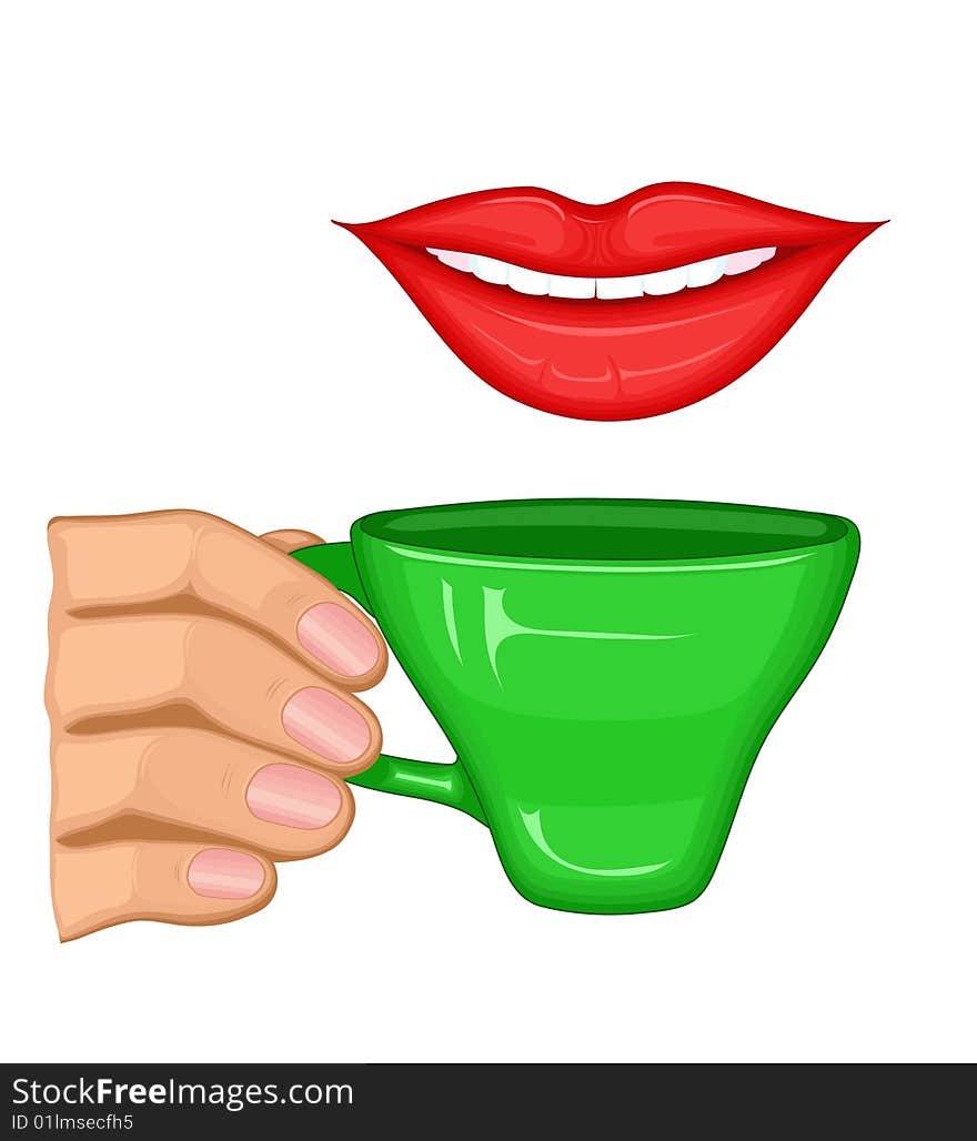 Cup illustration