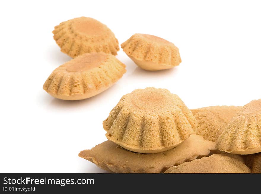 Small group of biscuits of different forms