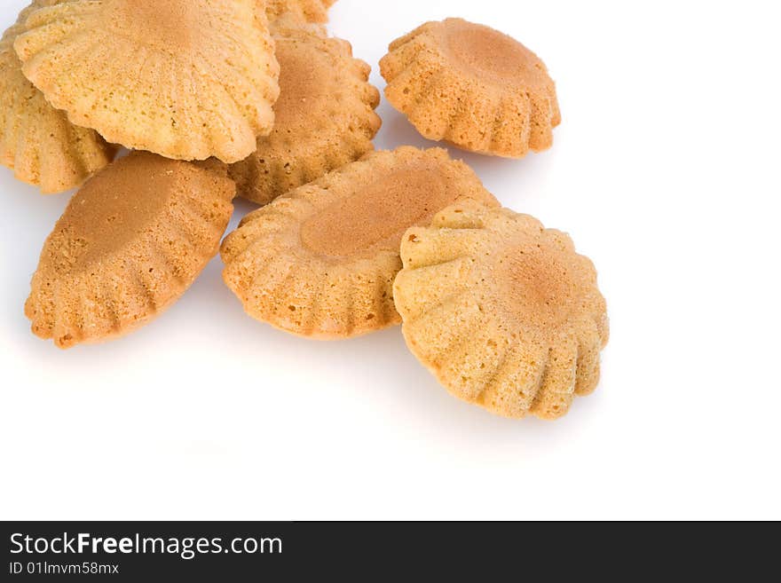 Small group of biscuits of different forms