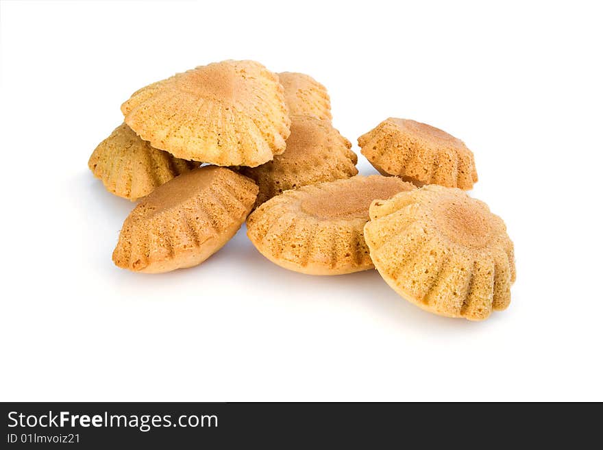 Small group of biscuits of different forms