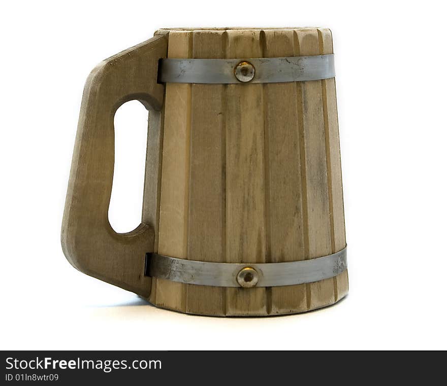 Wooden mug