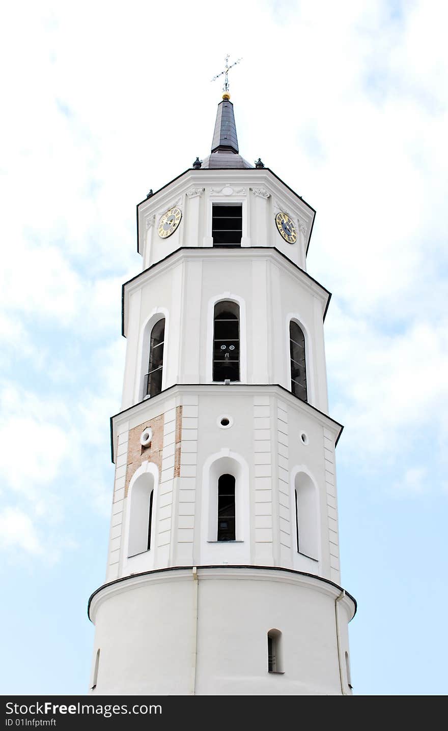 Bell tower in Lithuania, Vilnius