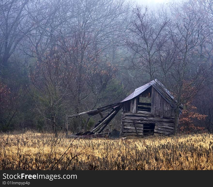 Misty Barn