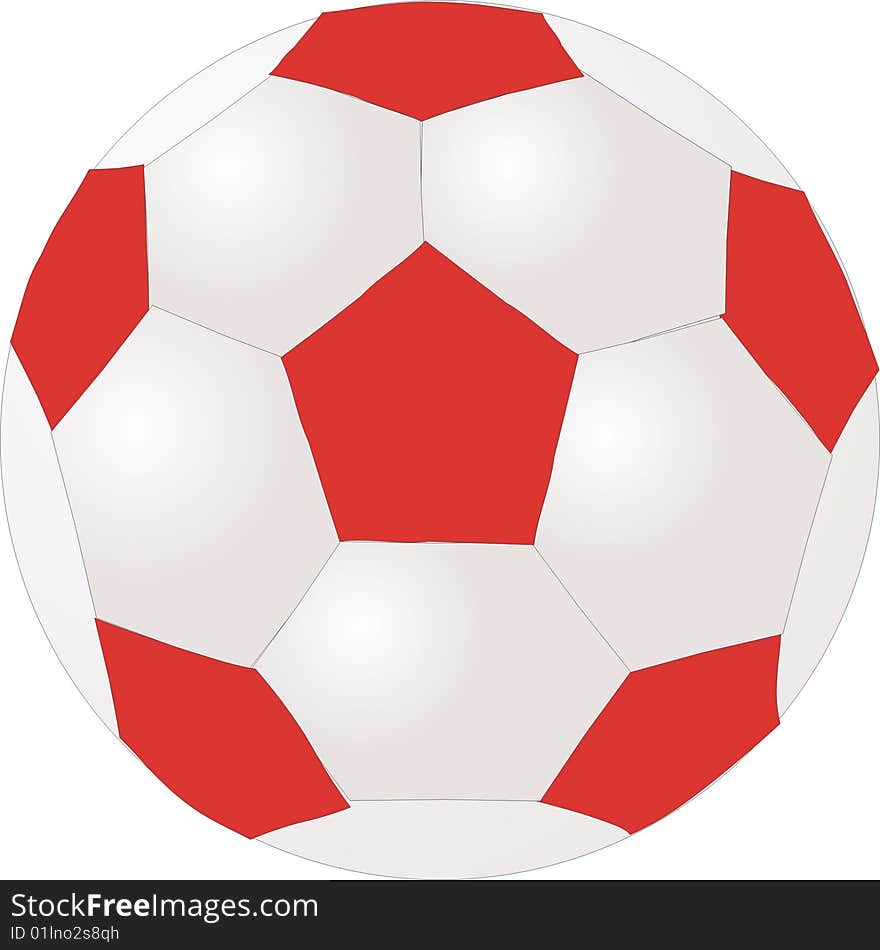 A  image of a soccerball