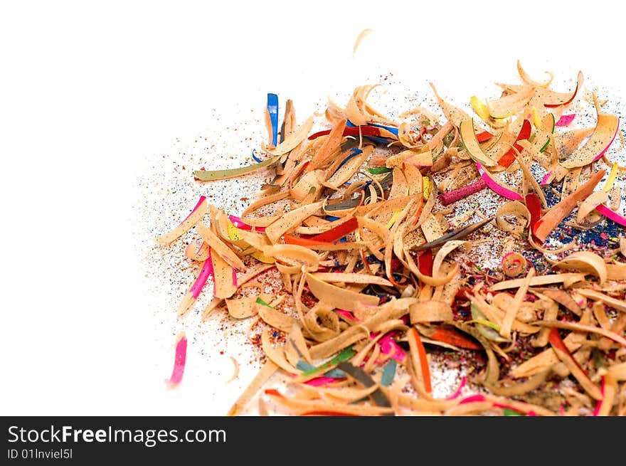 Shavings From A Pencil