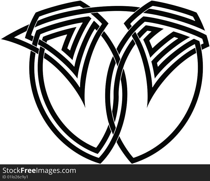 Vector image of celtic knot. Vector image of celtic knot