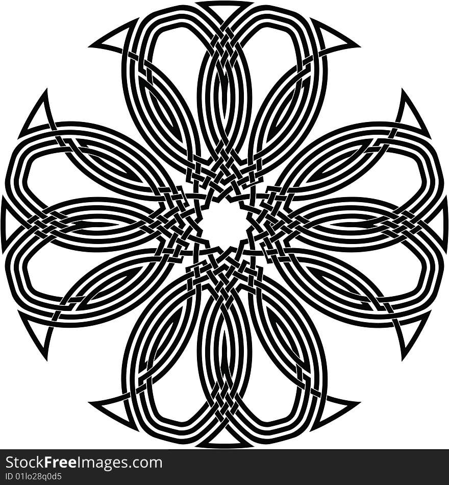 Vector image of celtic knot. Vector image of celtic knot