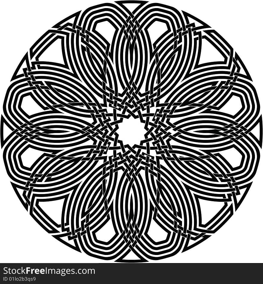 Vector image of celtic knot. Vector image of celtic knot