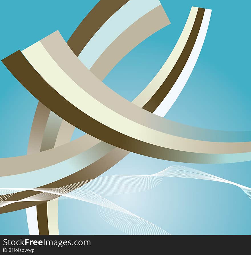 Abstract background clean illustration design