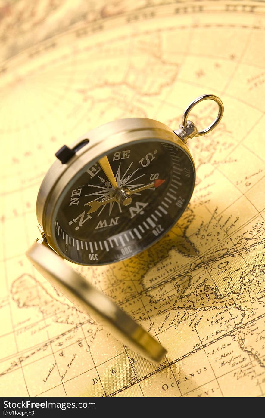 Old compass