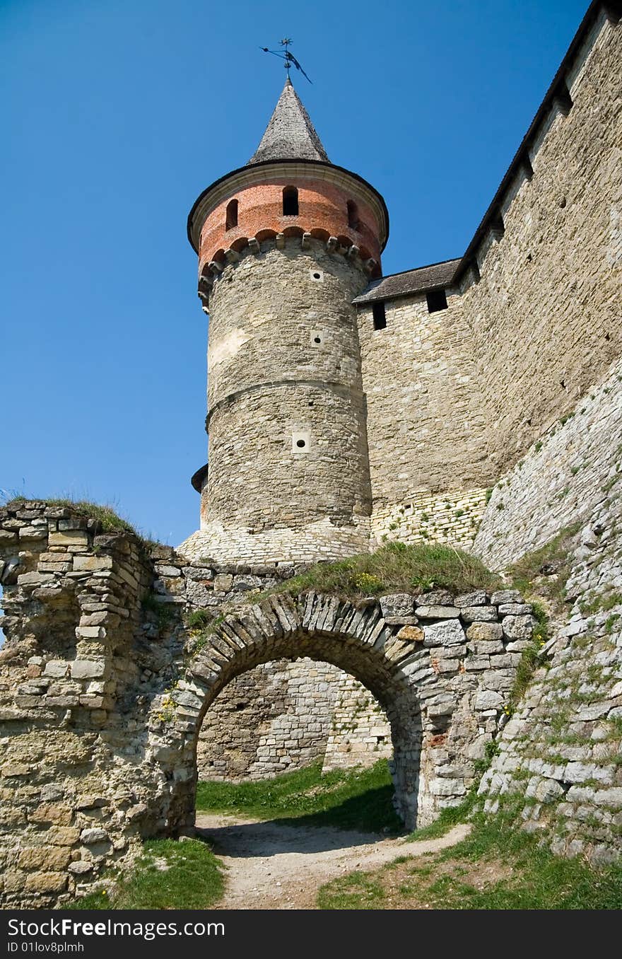 Watchtower in a fortress