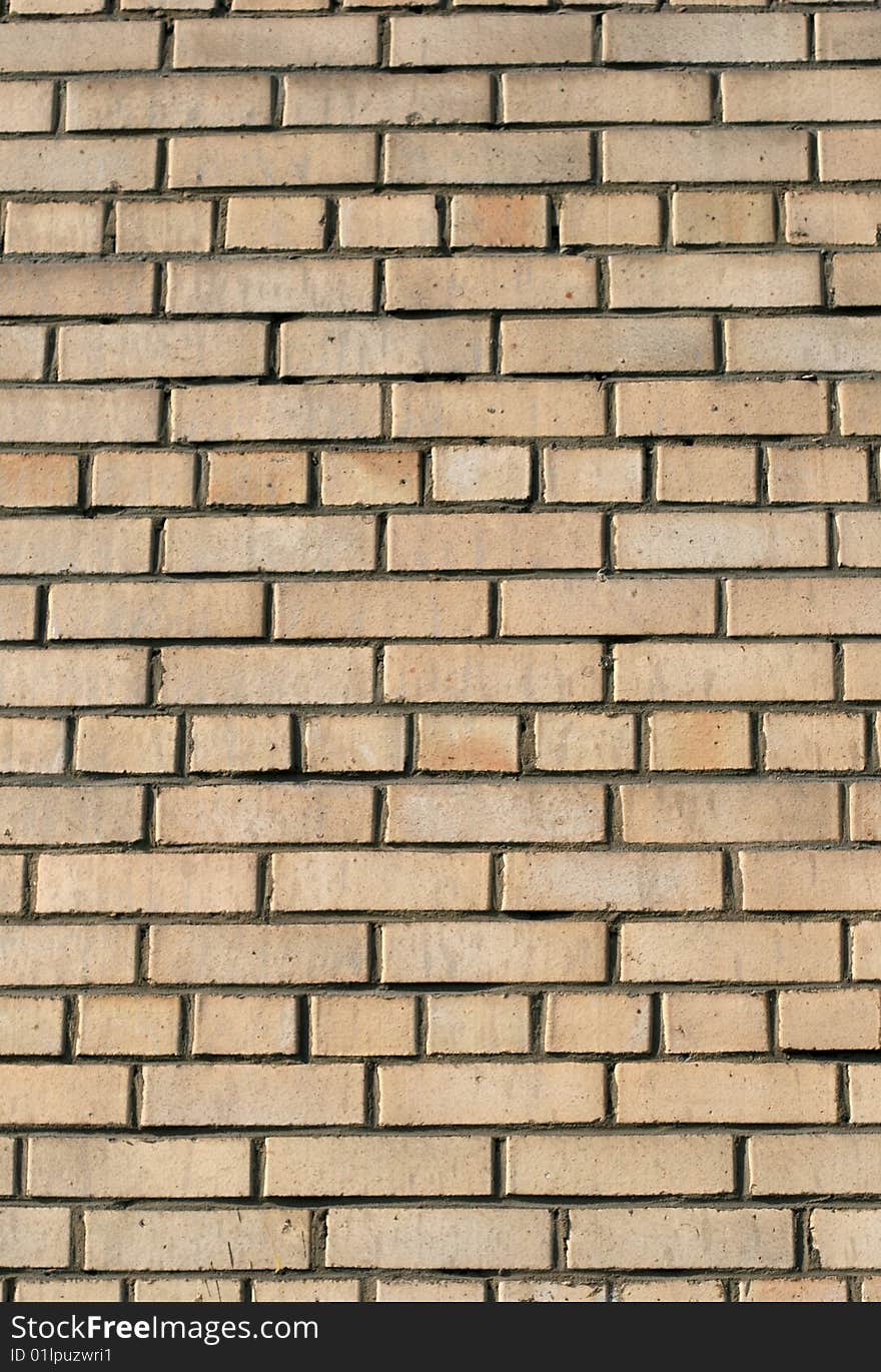 Brick wall