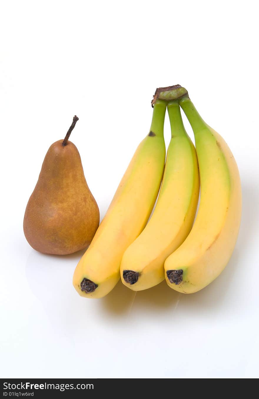 Bananas With Bosc Pear