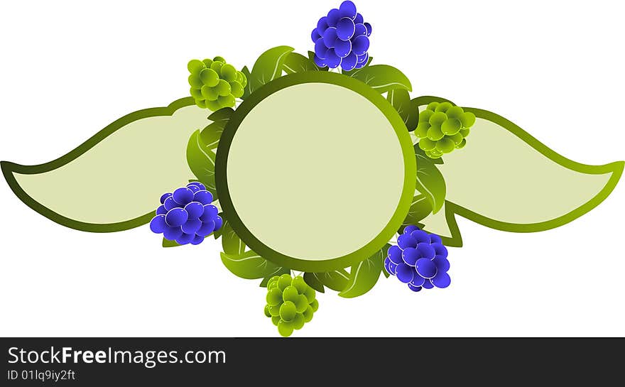 Grunge Floral for design, vector illustration. Grunge Floral for design, vector illustration