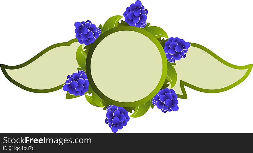 Grunge Floral for design, vector illustration. Grunge Floral for design, vector illustration