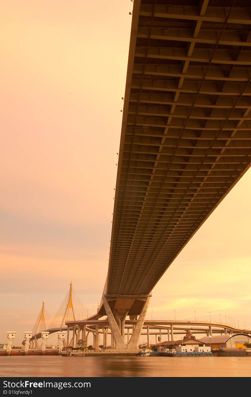 Bridge over the river