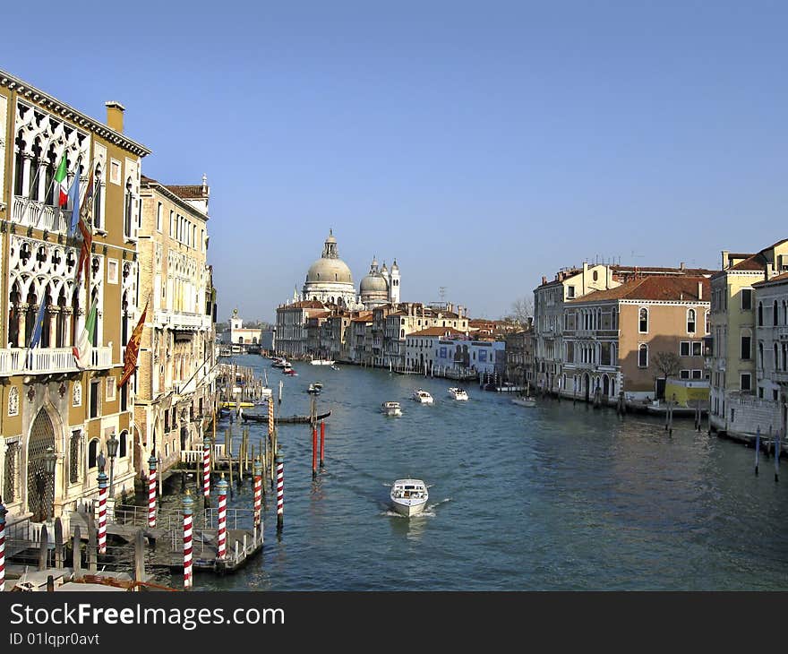 Grandee the channel Venice