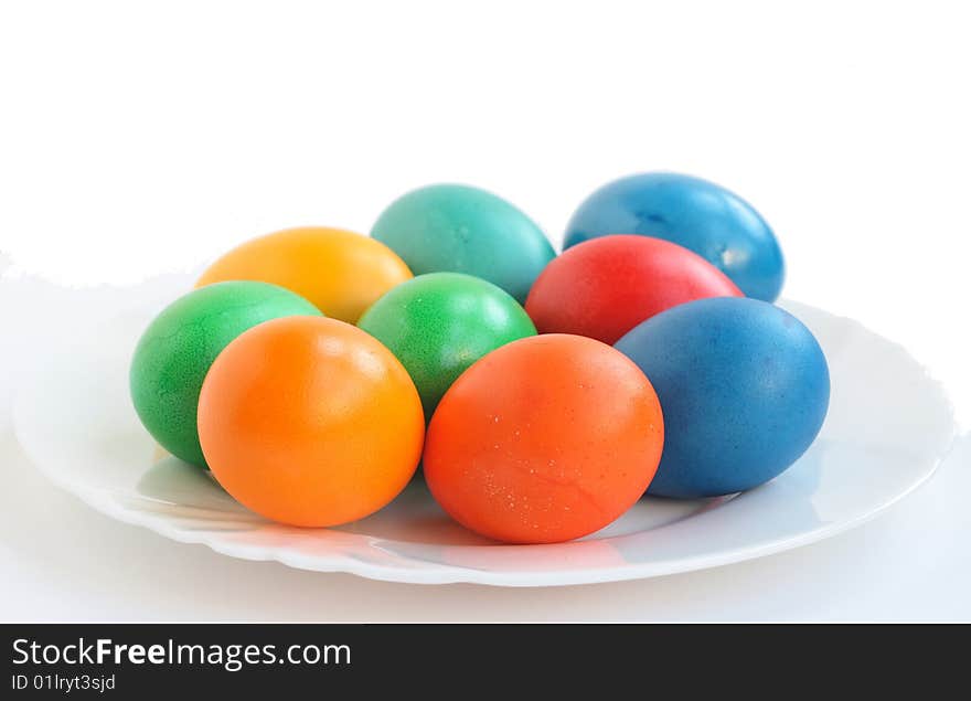 Painted eggs