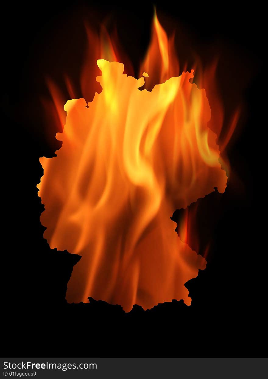 Burning Germany