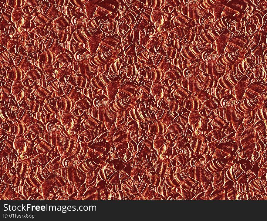 Rusty sea shell texture background. Rusty sea shell texture background